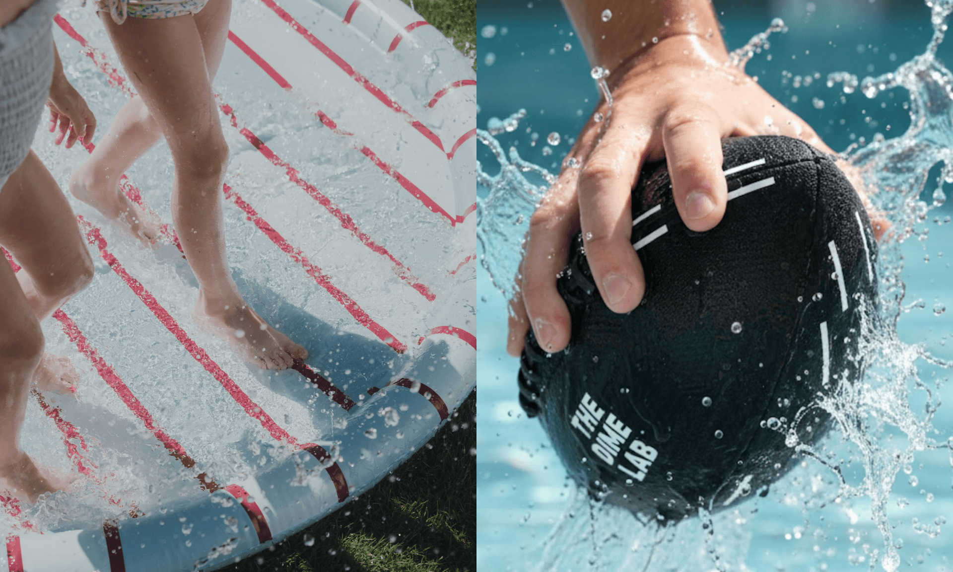 splash pad, football