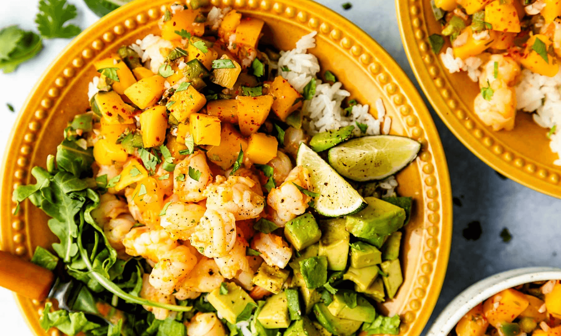Easy Shrimp Rice Bowls