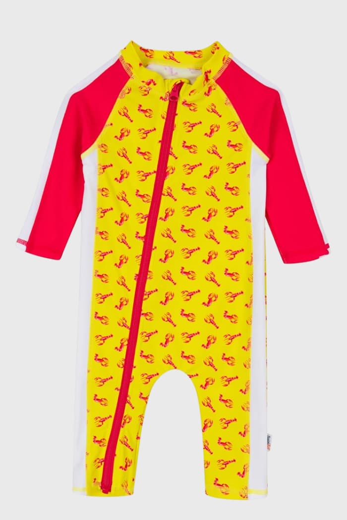 SwimZip UPF50+  Long Sleeve One Piece Swimsuit