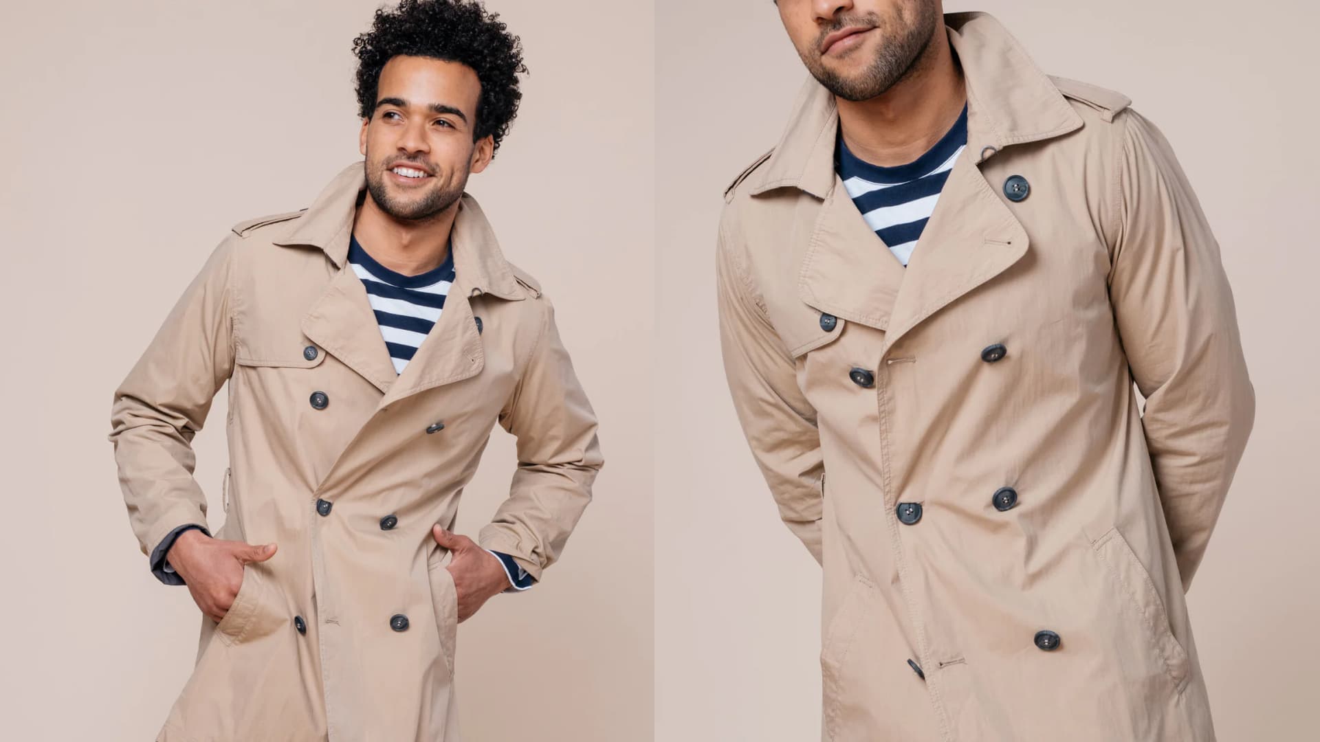men's trench coat