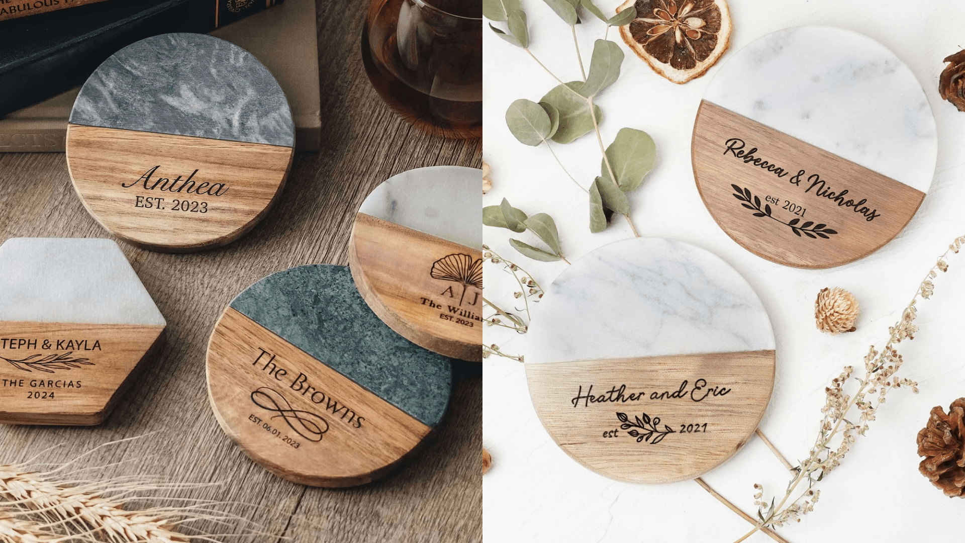 Marble Coasters 