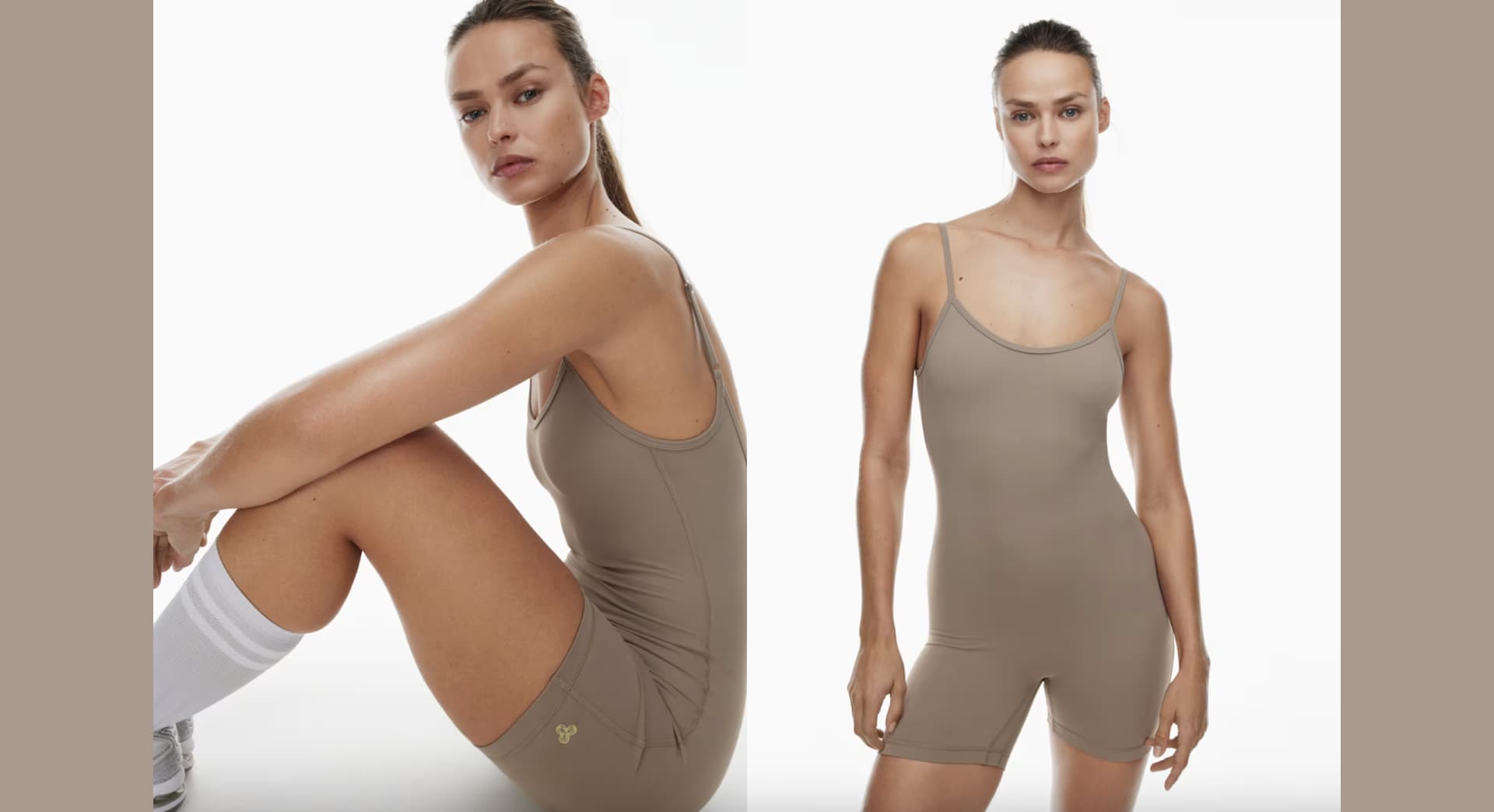 A workout romper. 