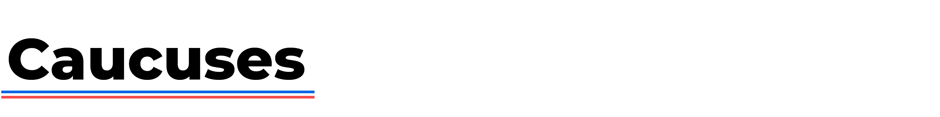 Caucuses