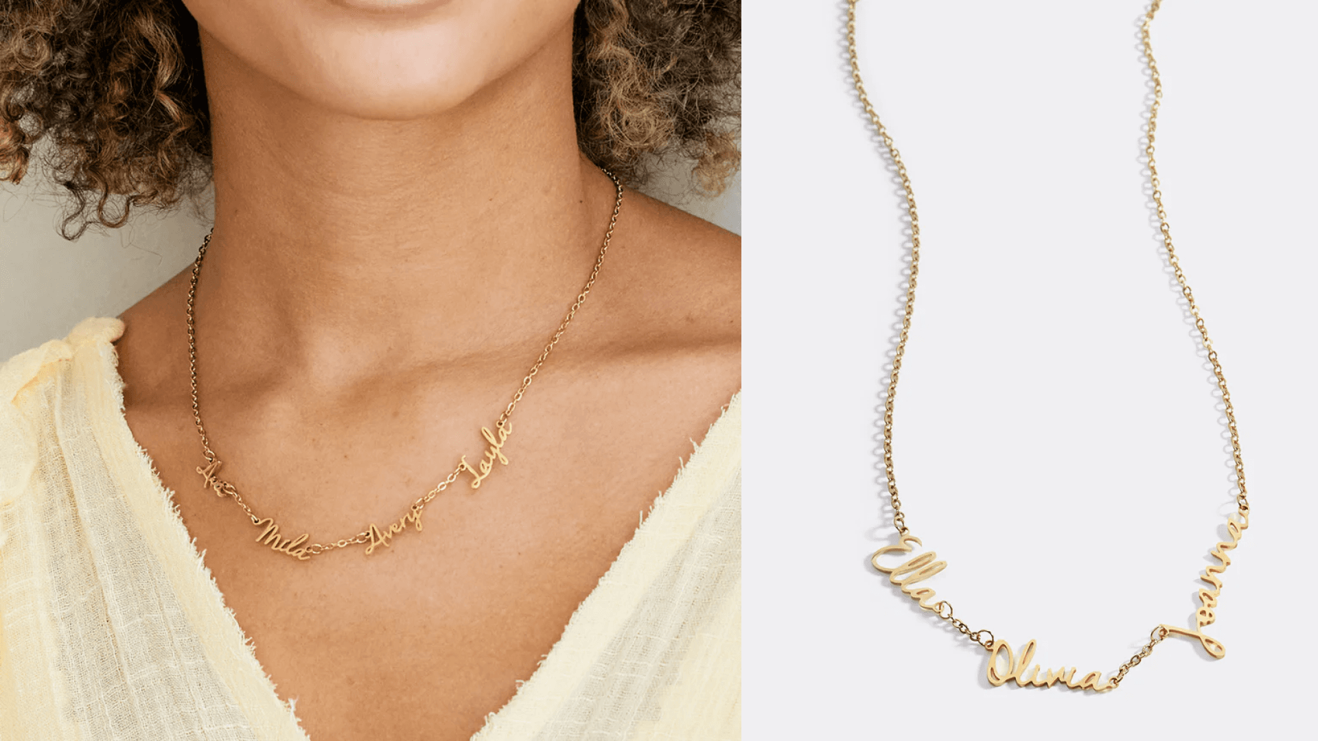 name necklace