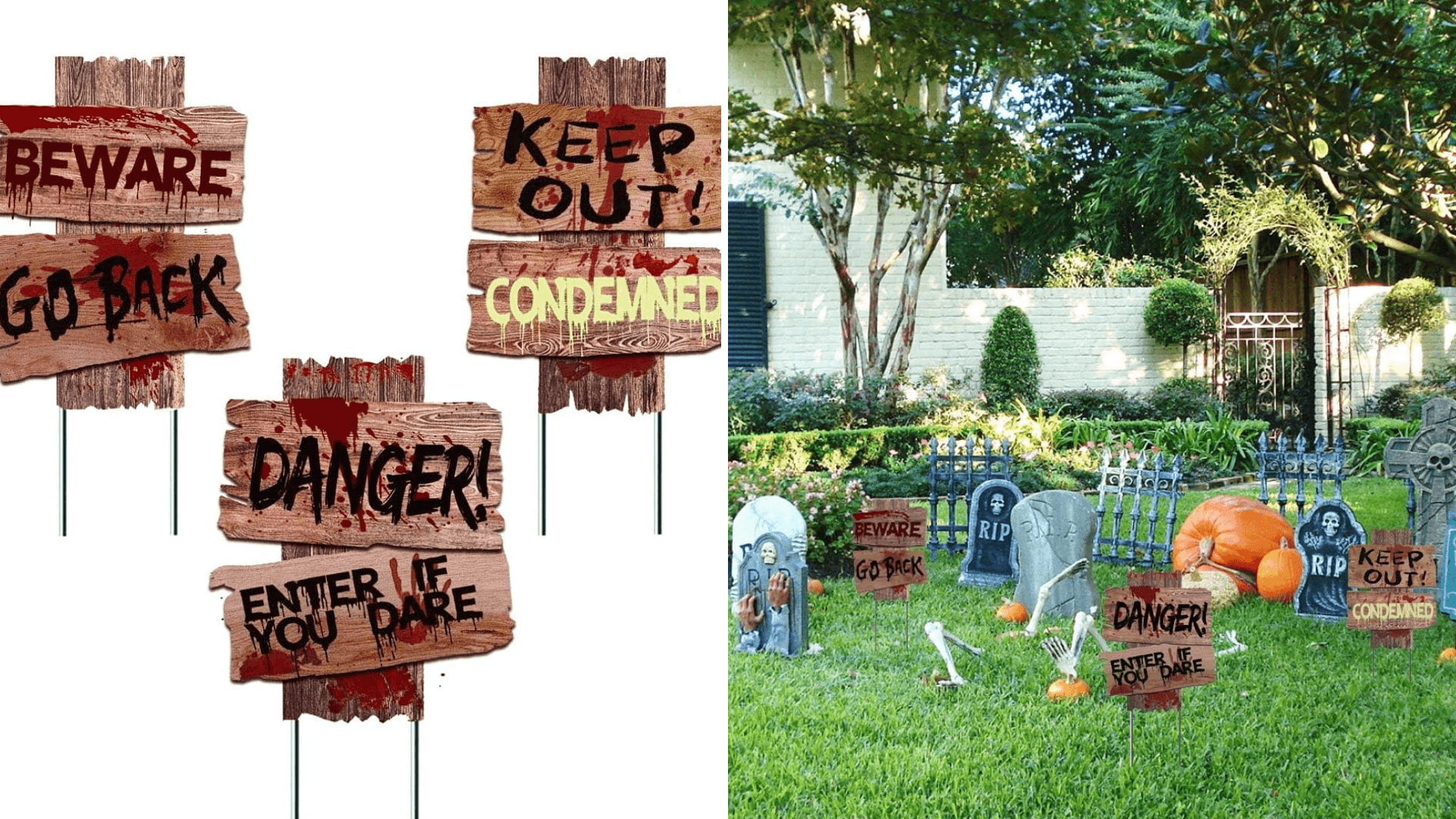 Large signs 