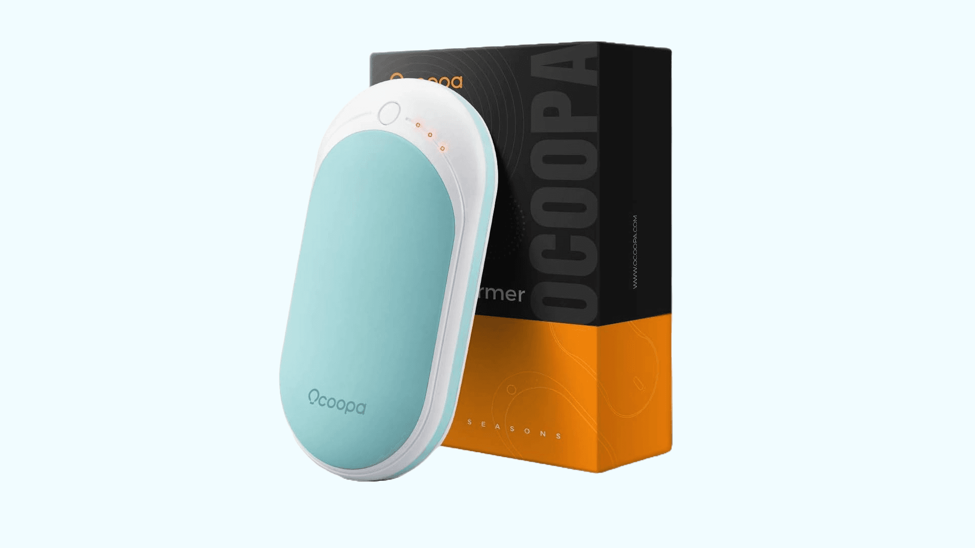 OCOOPA HotPal Rechargeable Hand Warmer, 5200mAh Electric Handwarmer,Portable Pocket Heater, Heat Therapy Great for Raynauds, Hunting, Golf, Camping, Women Mens Gifts
