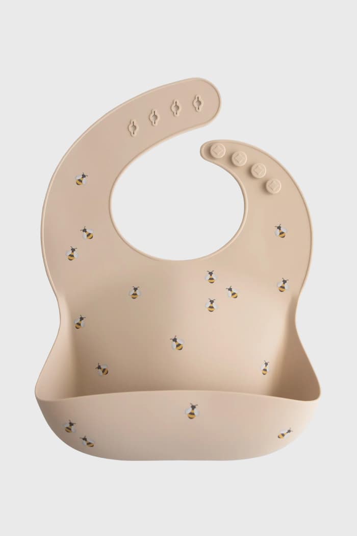Mushie Silicone Baby Bib