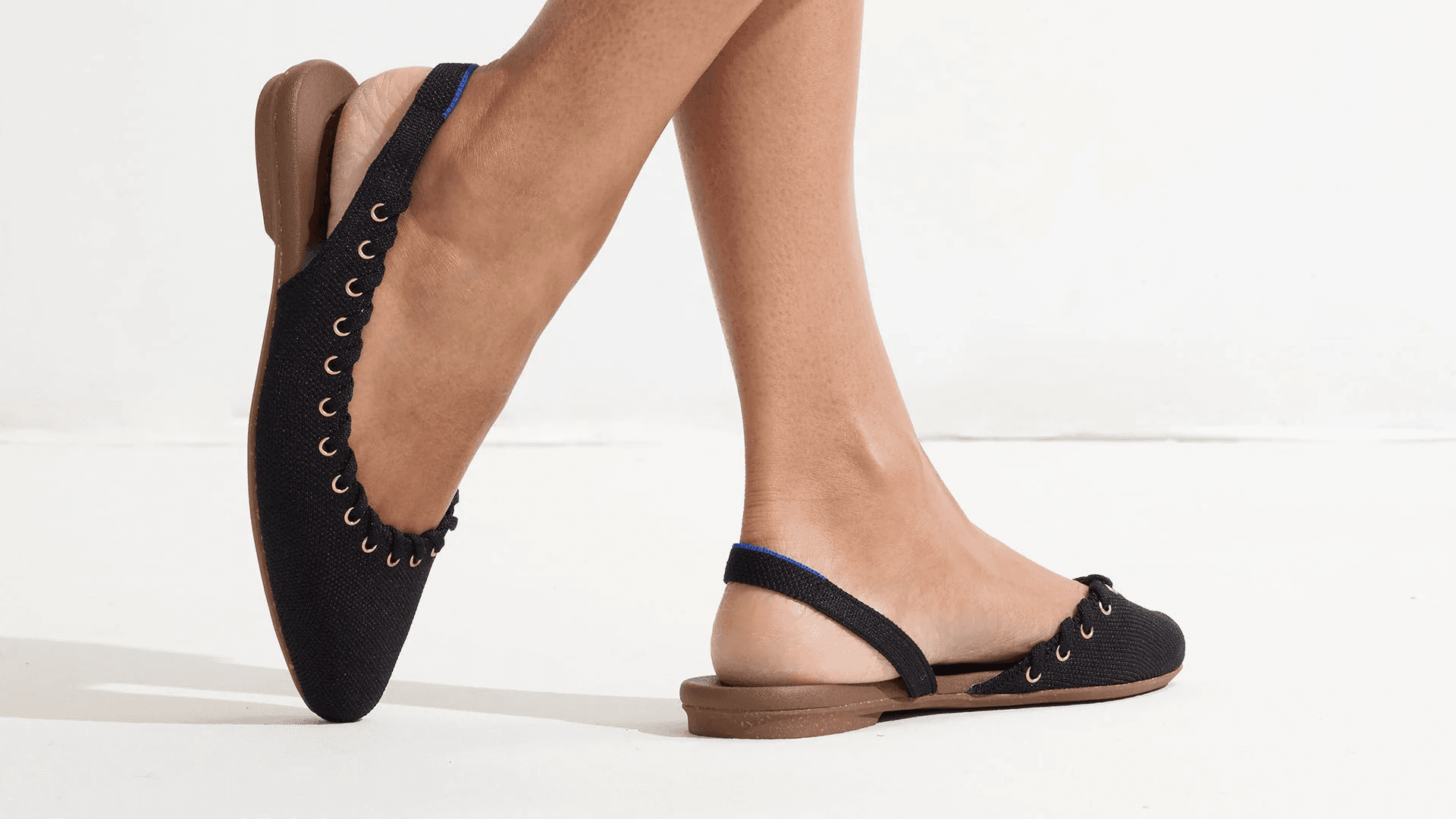eyelet flat shoes