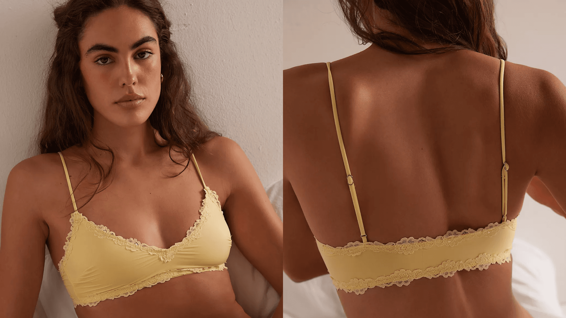 Free People Charlie V-Neck Bralette 