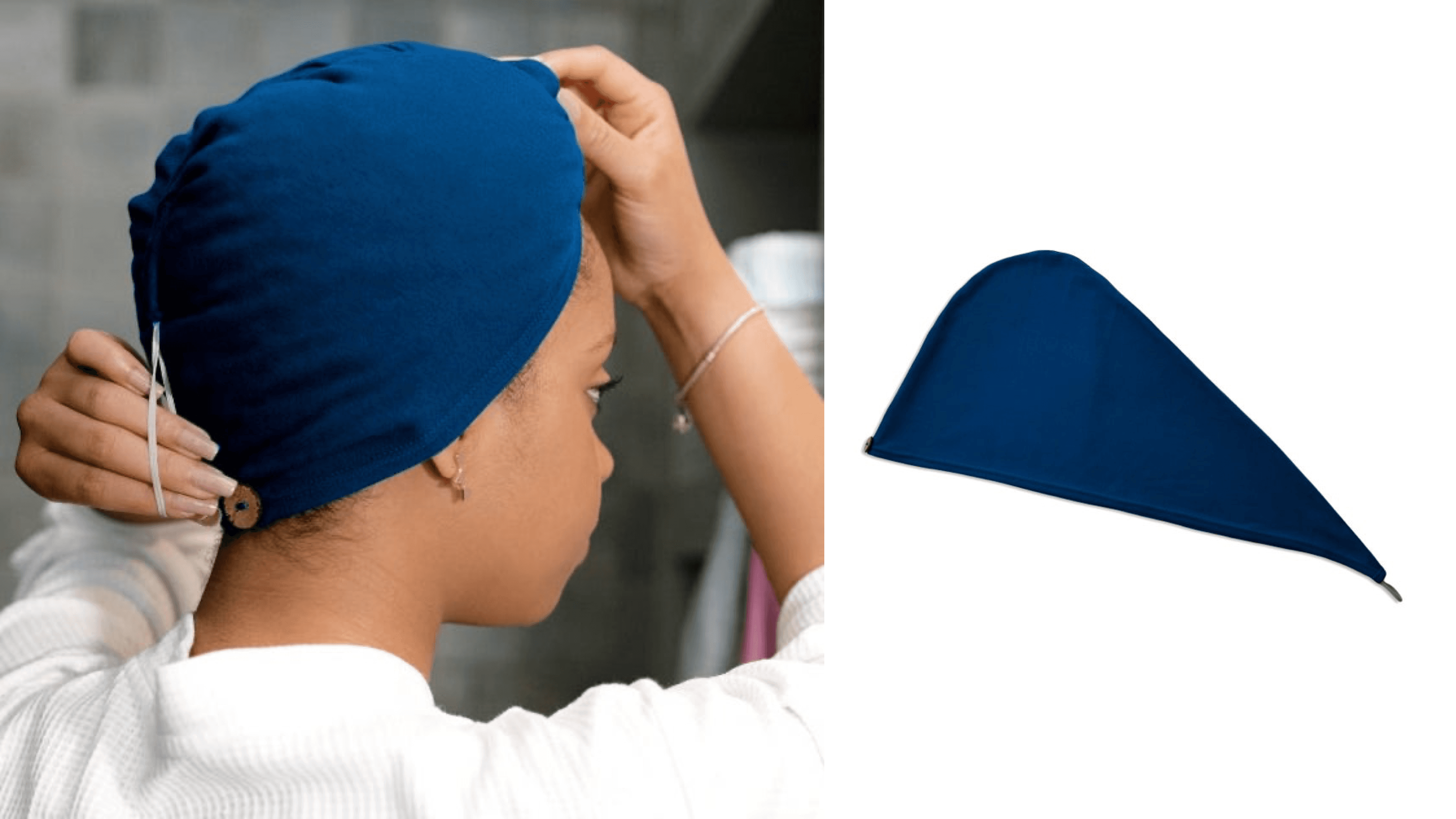 towel hair wrap