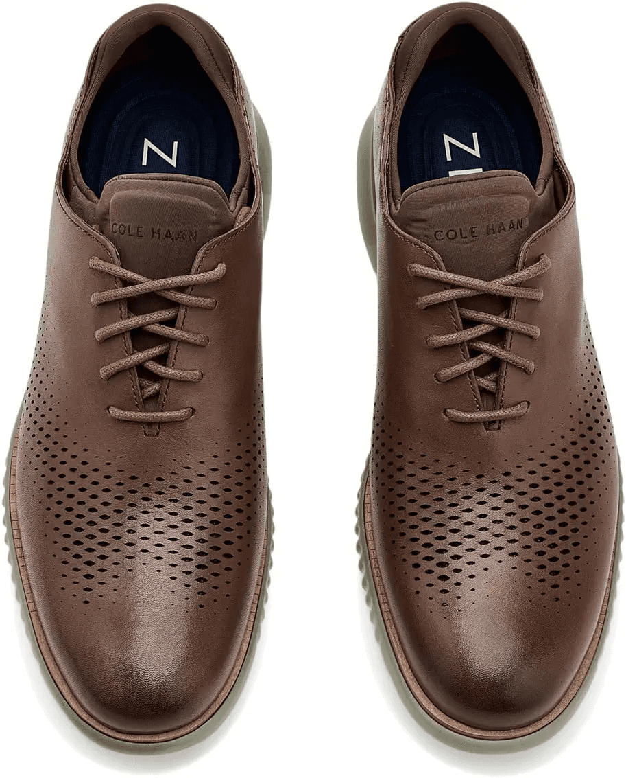 Zappos Cole Haan Casual Lightweight Leather Laser Wing Tip Oxfords