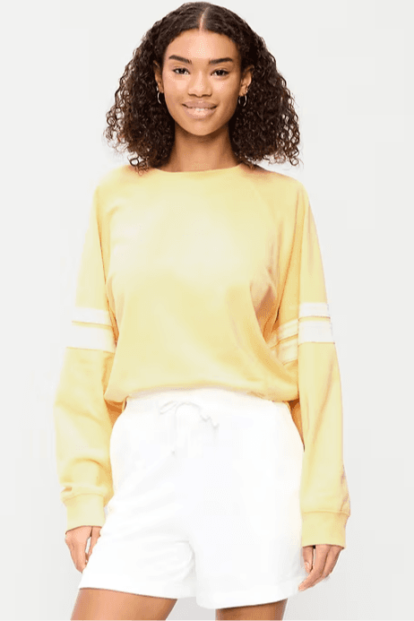 Oversized Raglan Sweatshirt