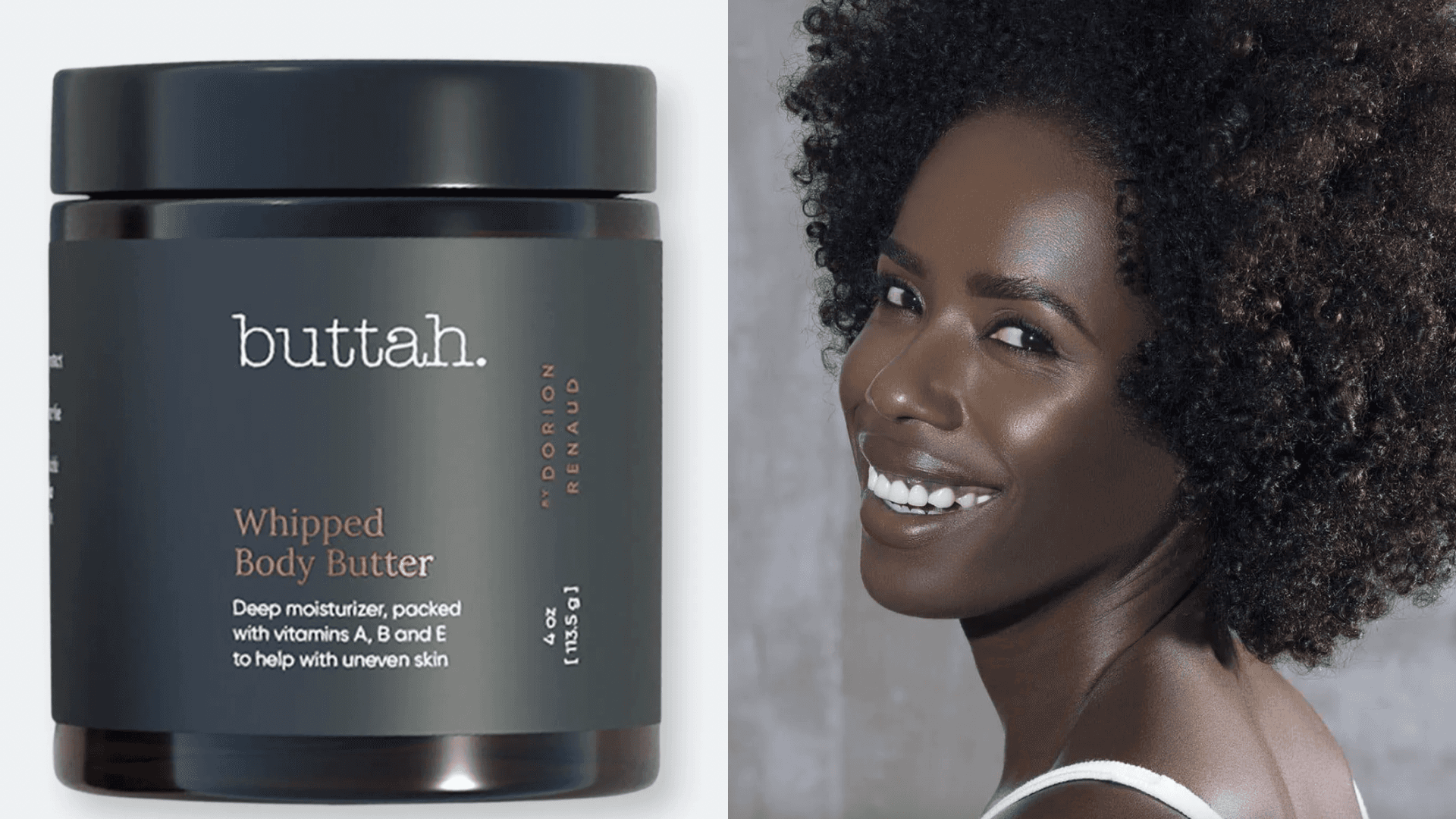 Whipped body butter