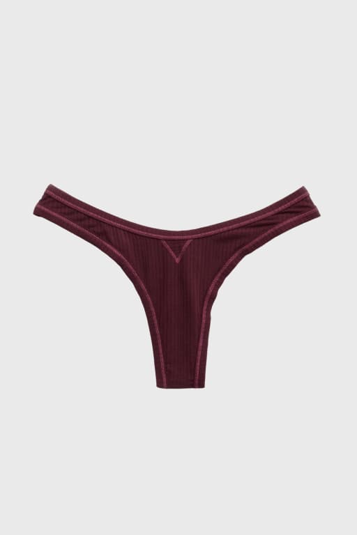 Superchill Modal Rib Thong Underwear