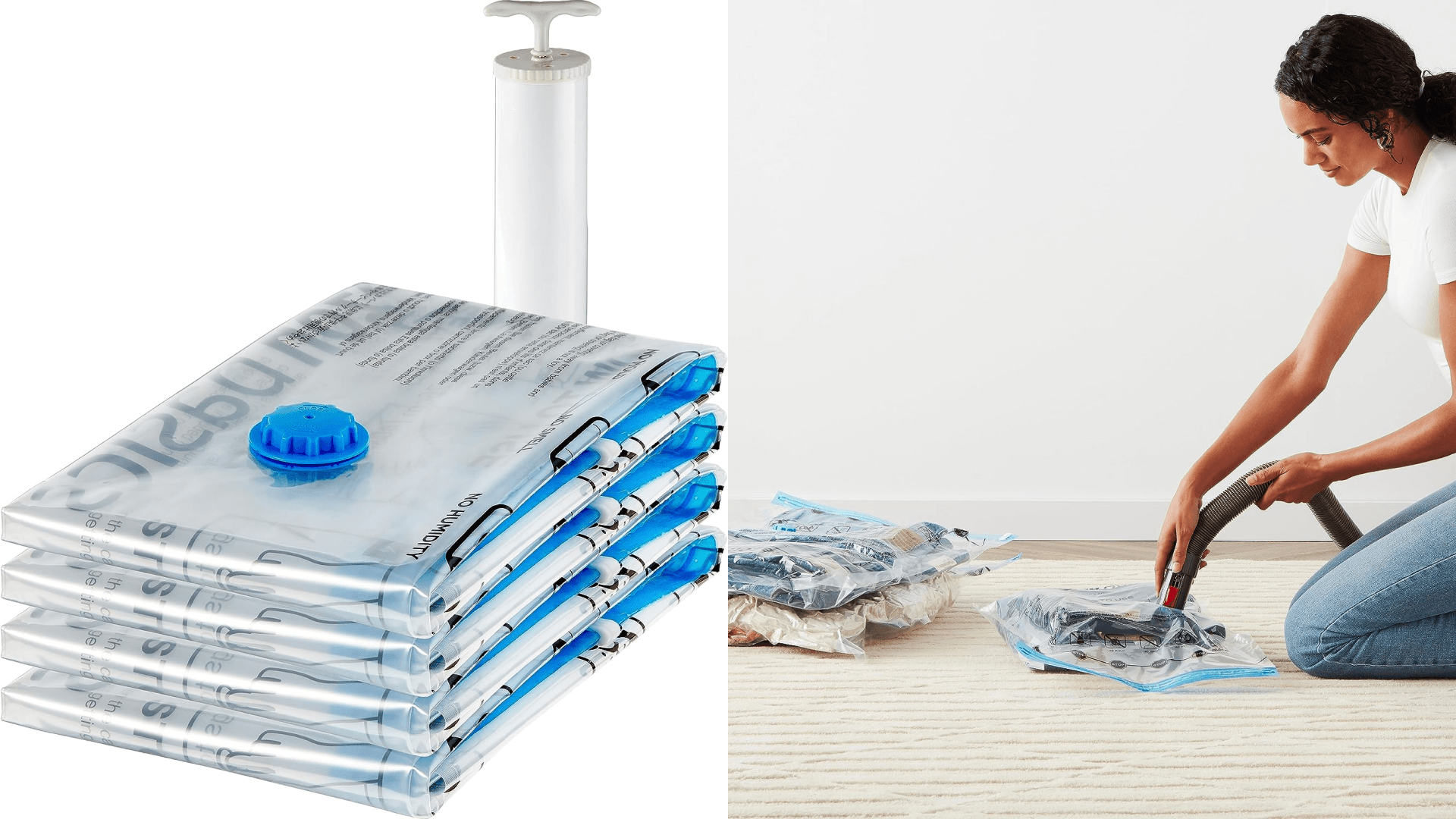 Vacuum sealed bags