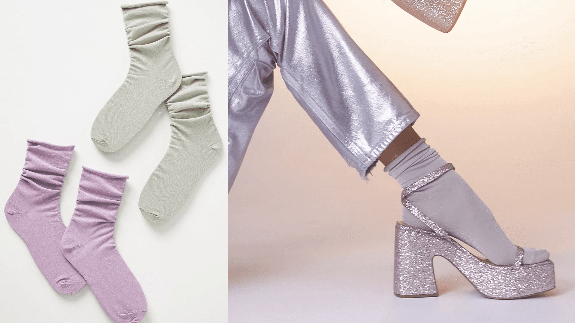 Le Bon sparkle socks