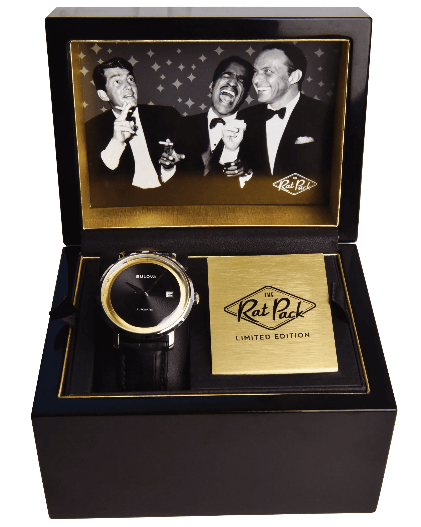 Bulova Rat Pack Watch with Case