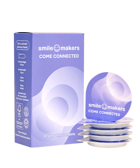 Smile Makers Come Connected Condoms
