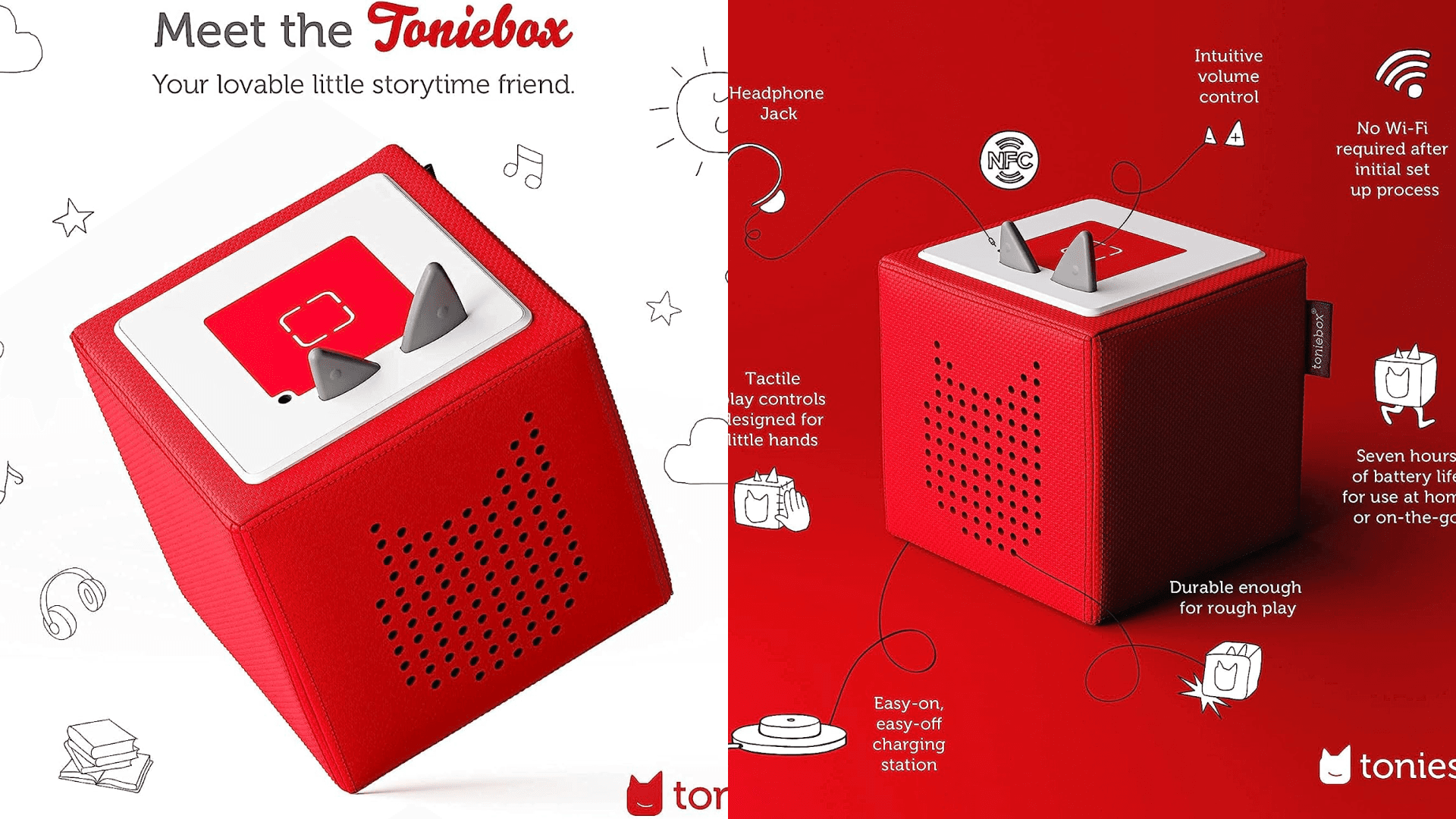 Boombox radio toy