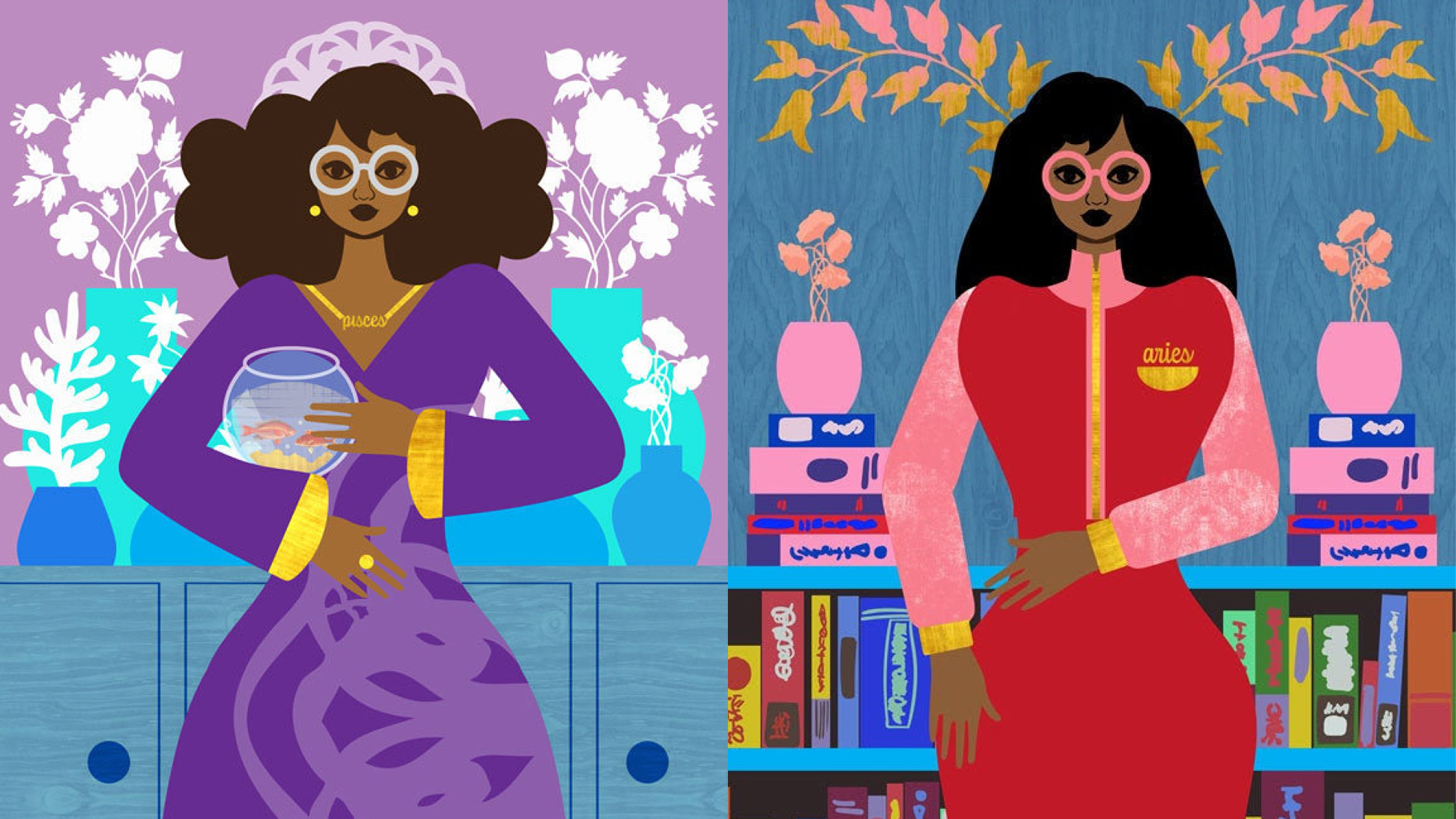 horoscope art print