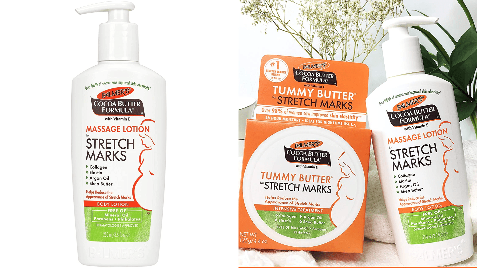 Stretch mark cream