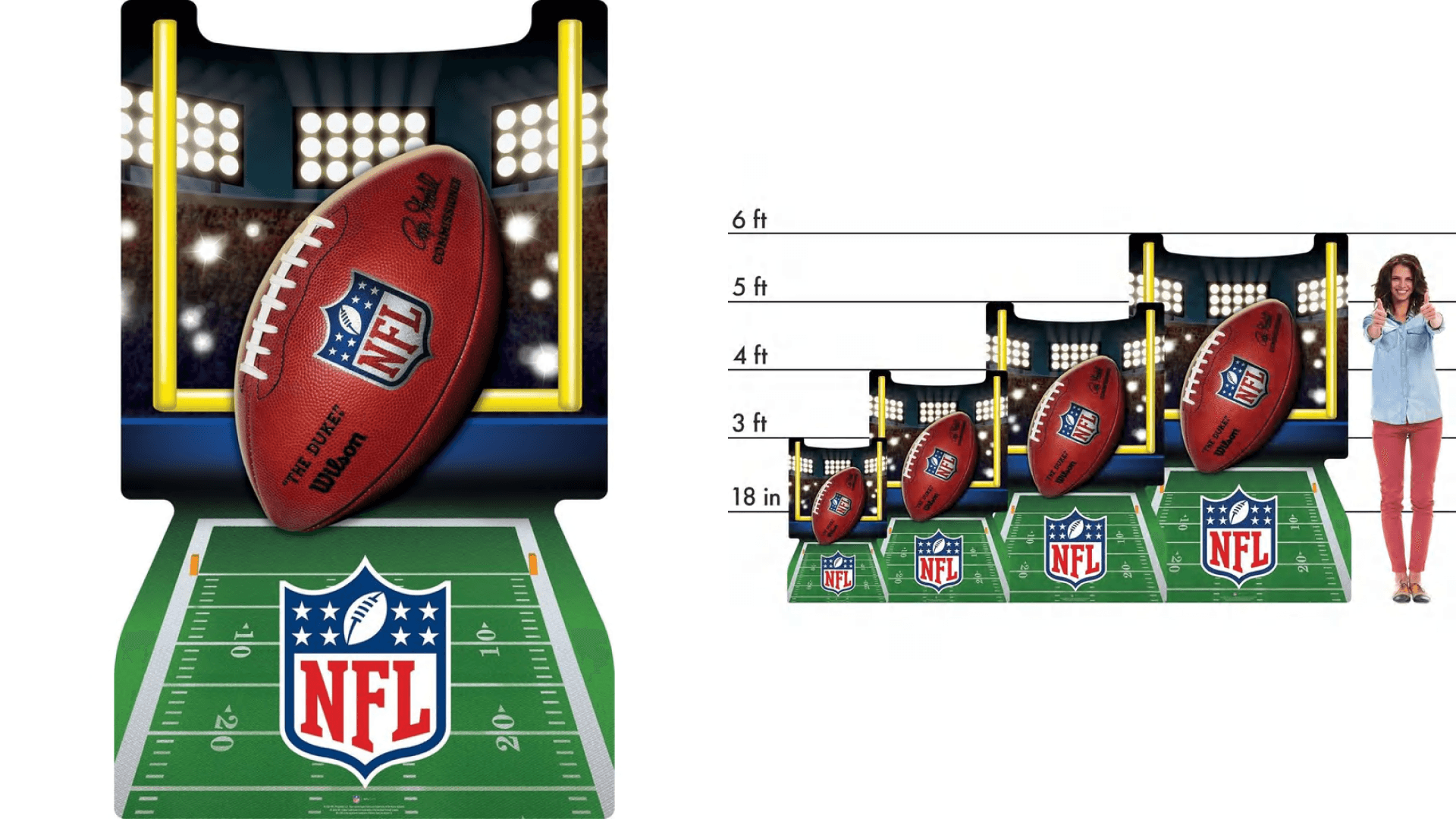 Super Bowl decorations