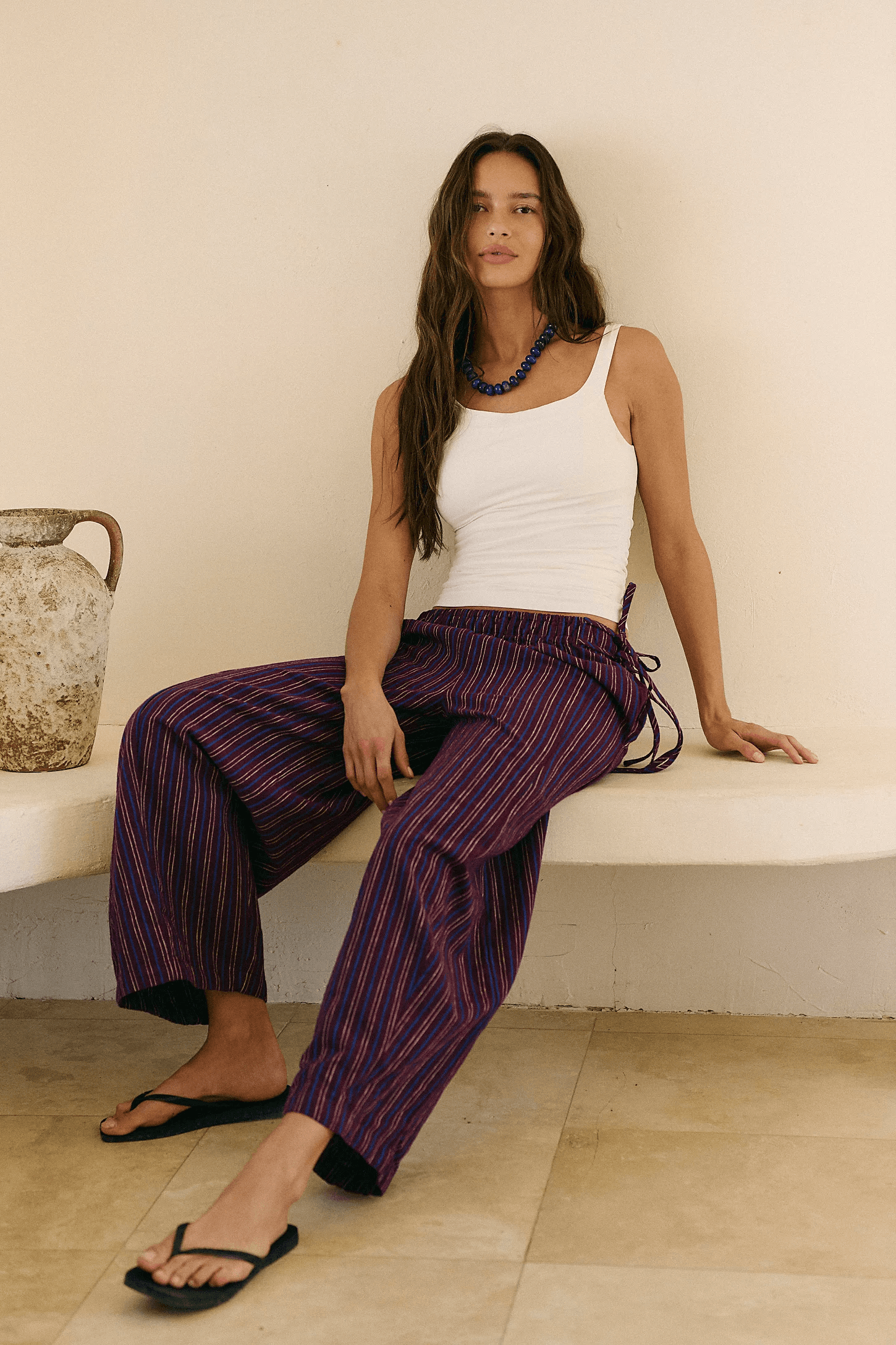 free-est Sun Dazed Stripe Pants
