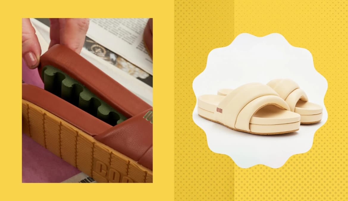 Featured image for Commbi Slides are Like the Build-A-Bear of Sandals and Let You Customize Your Footbeds to Your Exact Liking