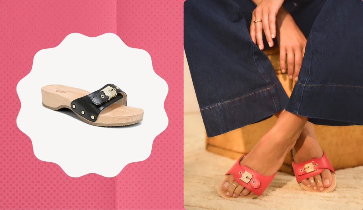 Featured image for And Just Like That, Dr. Scholl’s Are About To Become the New, Podiatrist-Approved Queen of the 'Ugly Shoes'