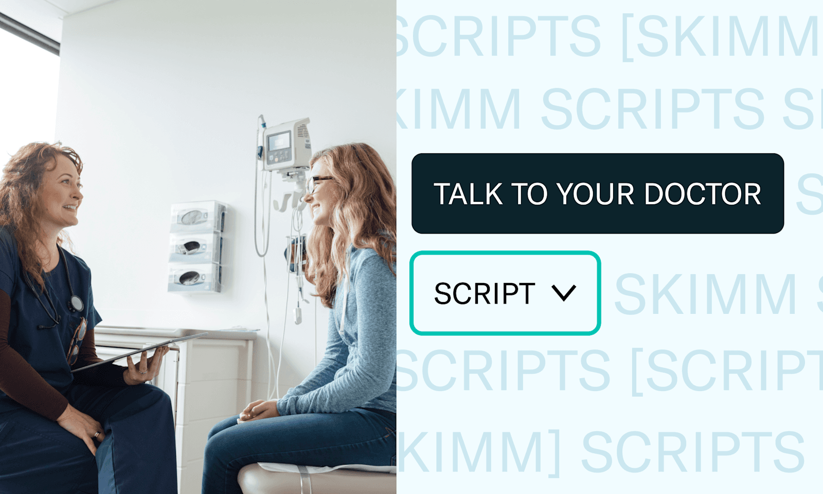 doctor talking to patient