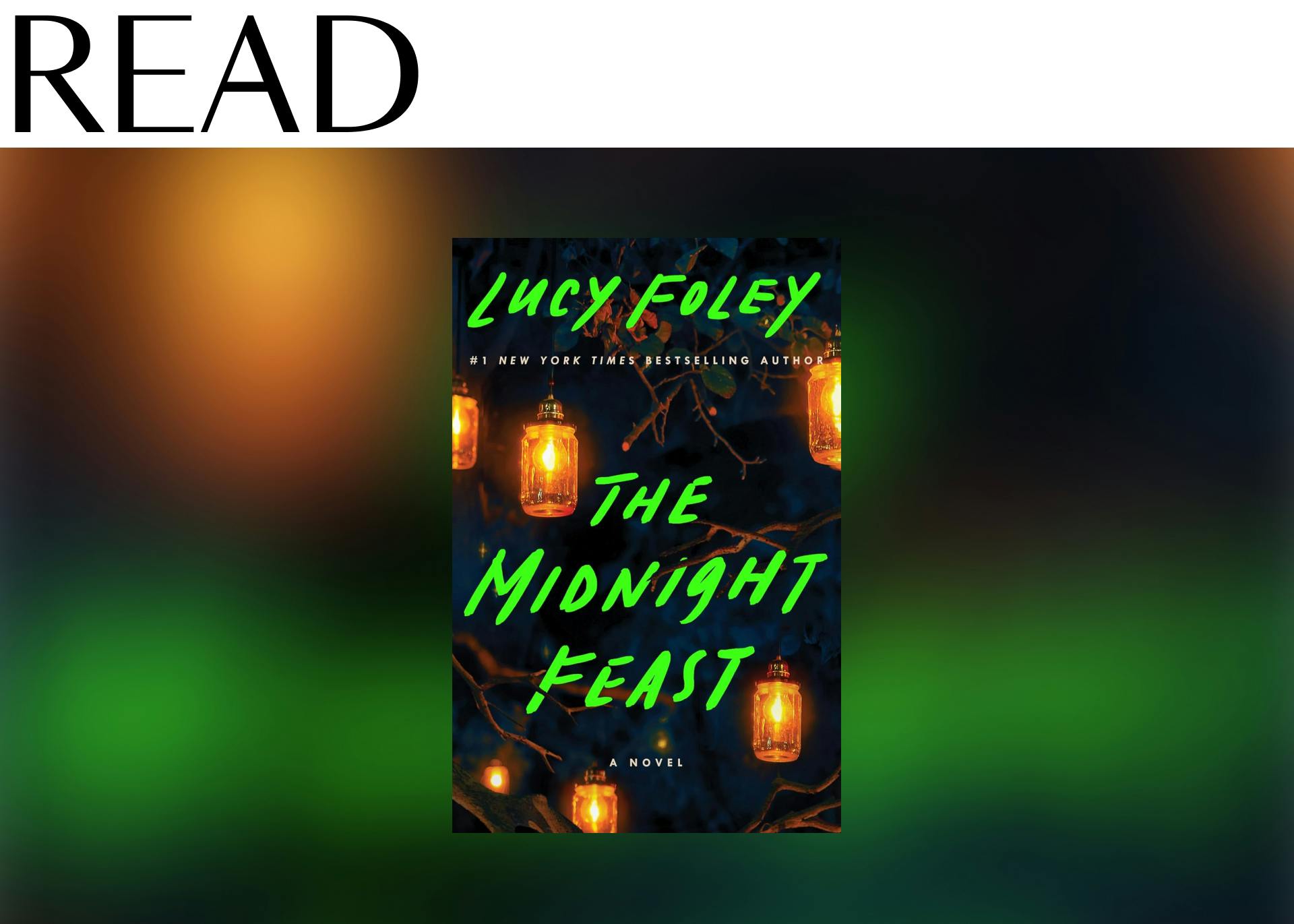 READ: “The Midnight Feast” by Lucy Foley