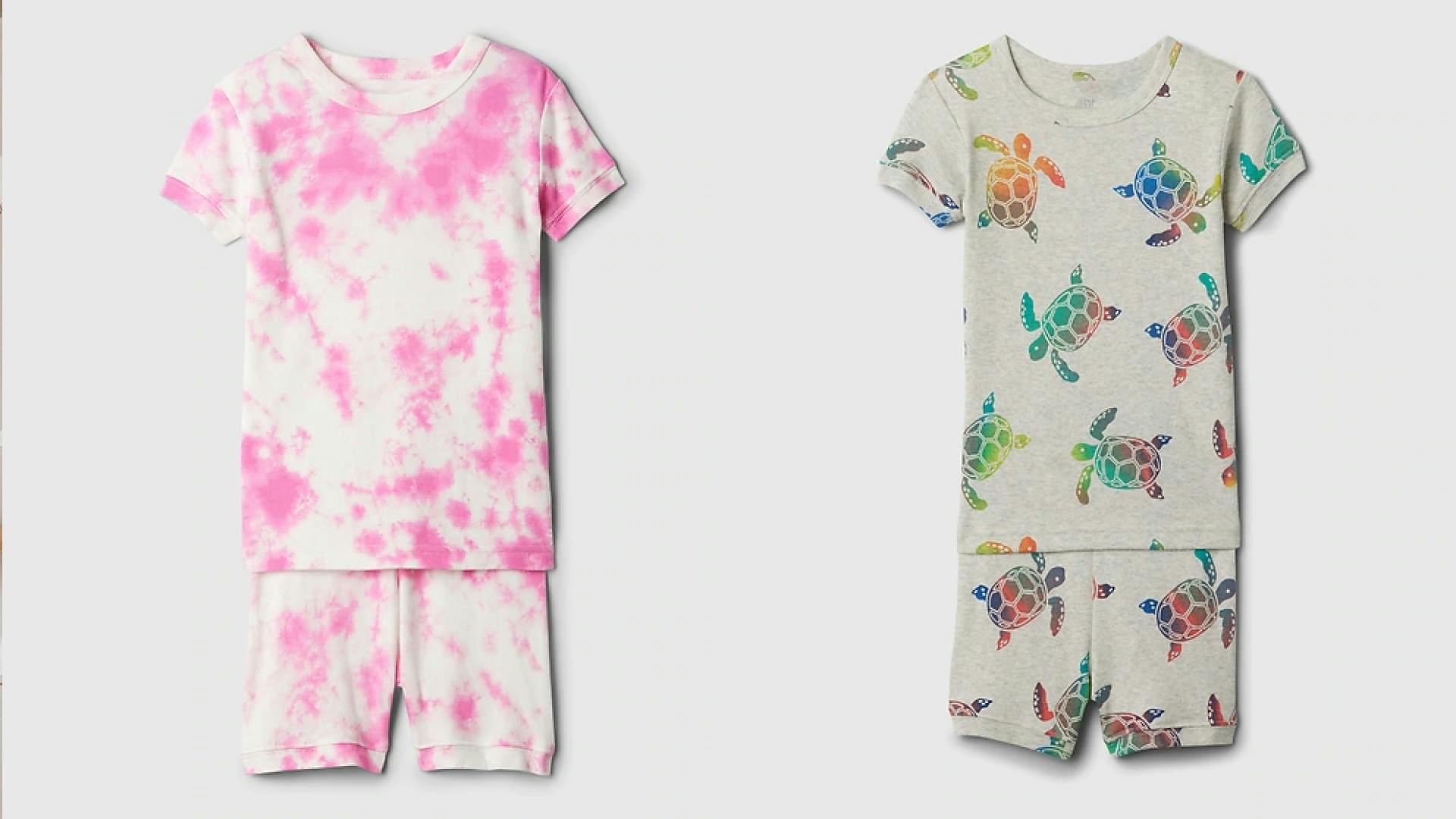 summer pajamas for kids