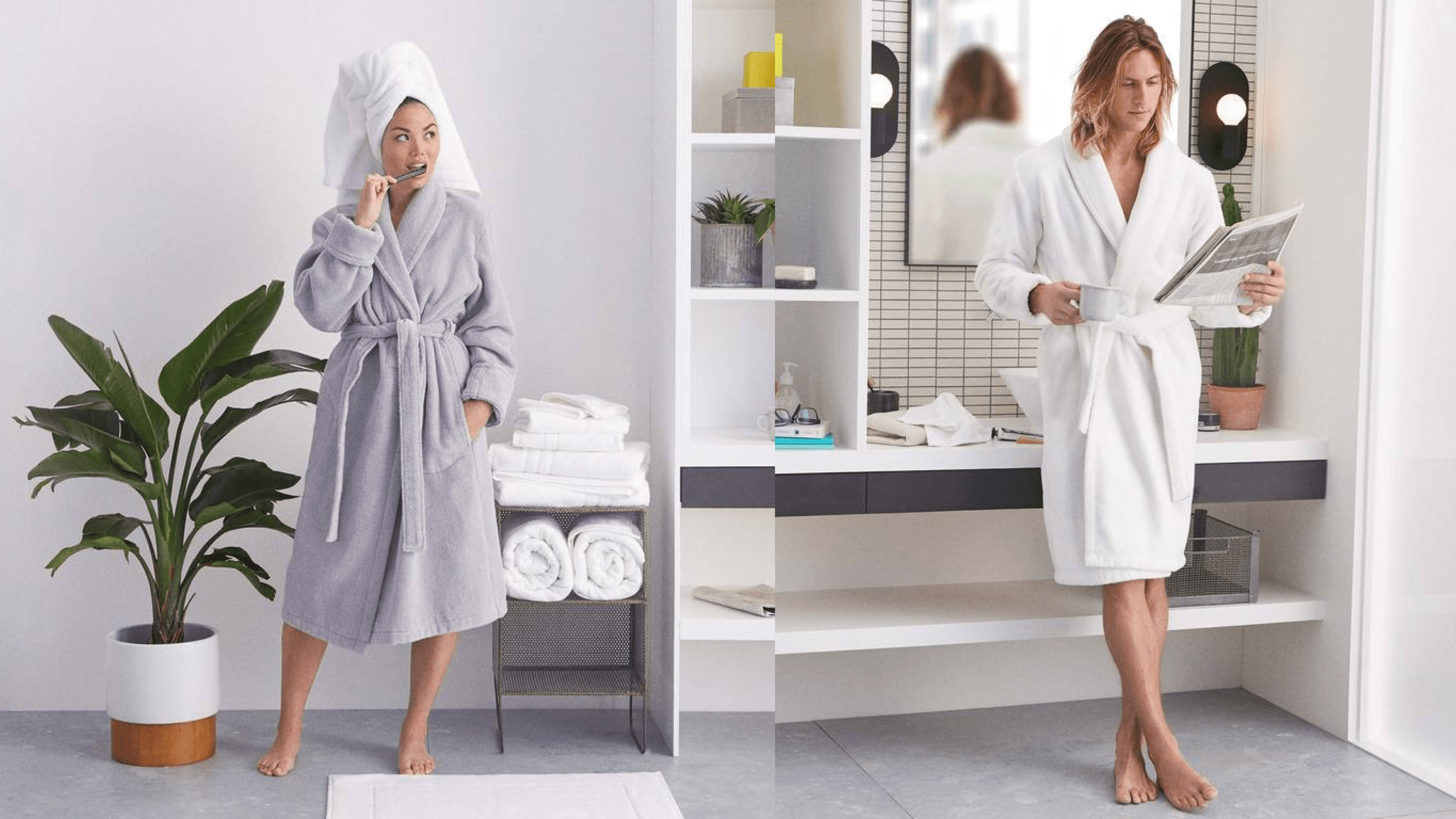 A super plush, Turkish cotton robe