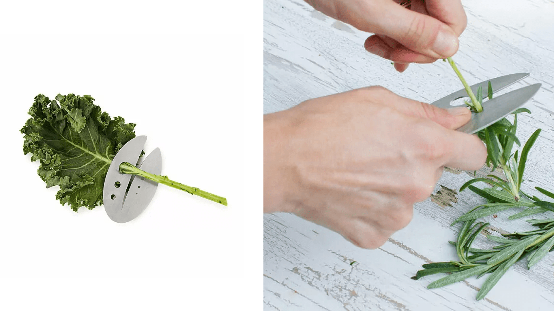 kale and herb razor