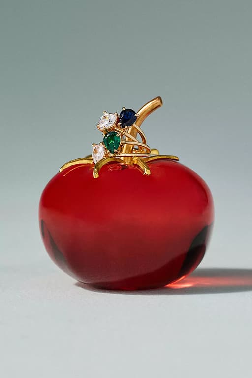 Glass Food Decorative Object