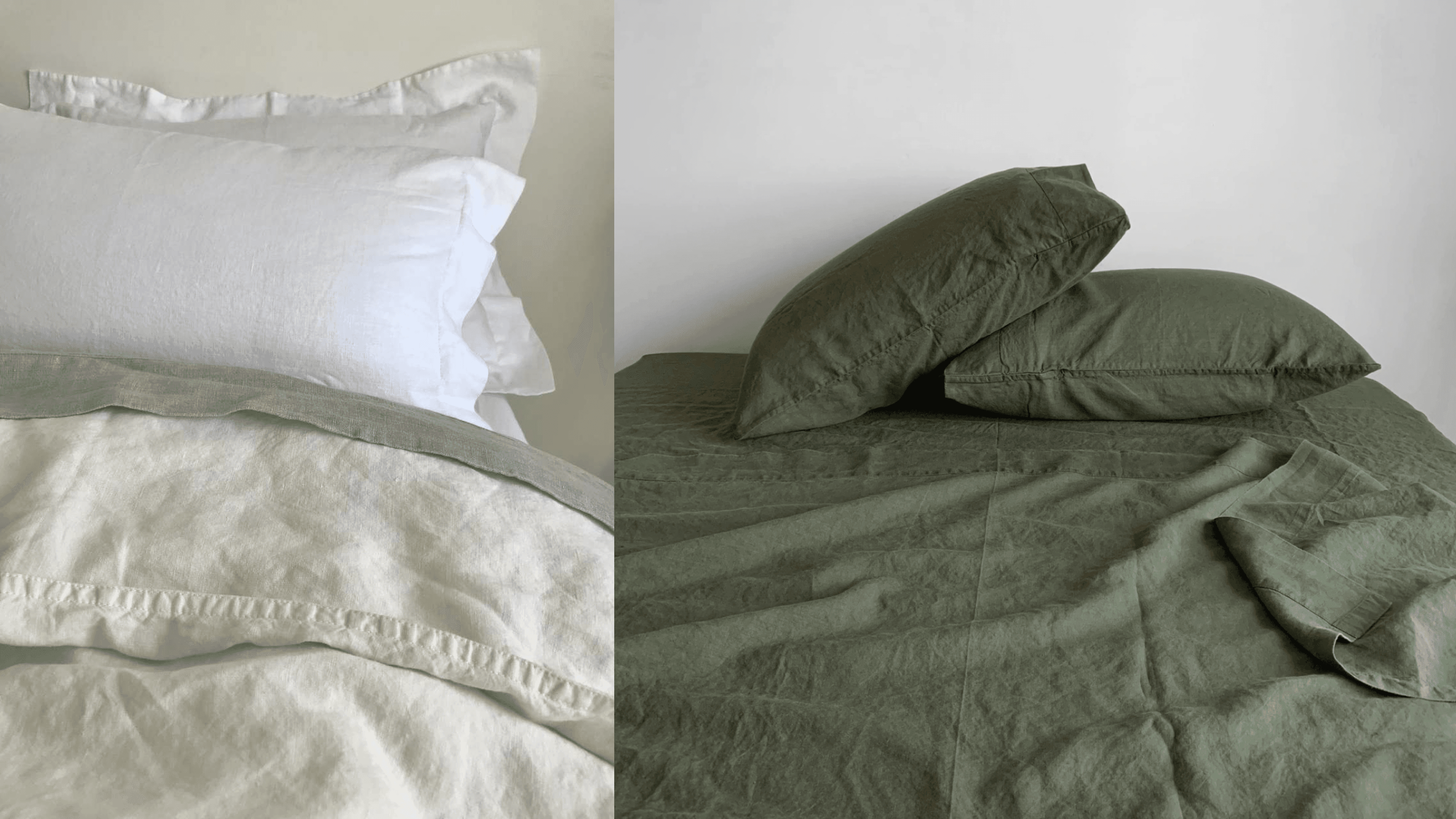 linen sheet set