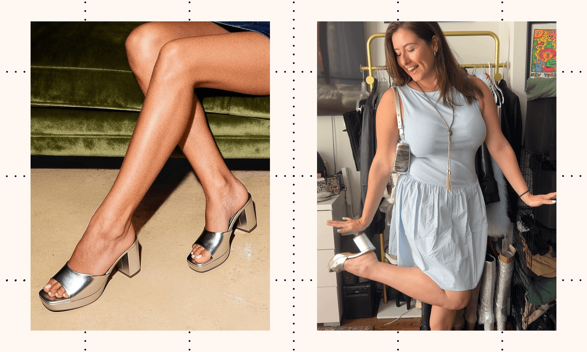 DREAM PAIRS Women's Platform Block Heel Mule Sandals, Square Toe Ankle Strap Slip On Comfortable Heeled Sandals for Party Wedding Shoes