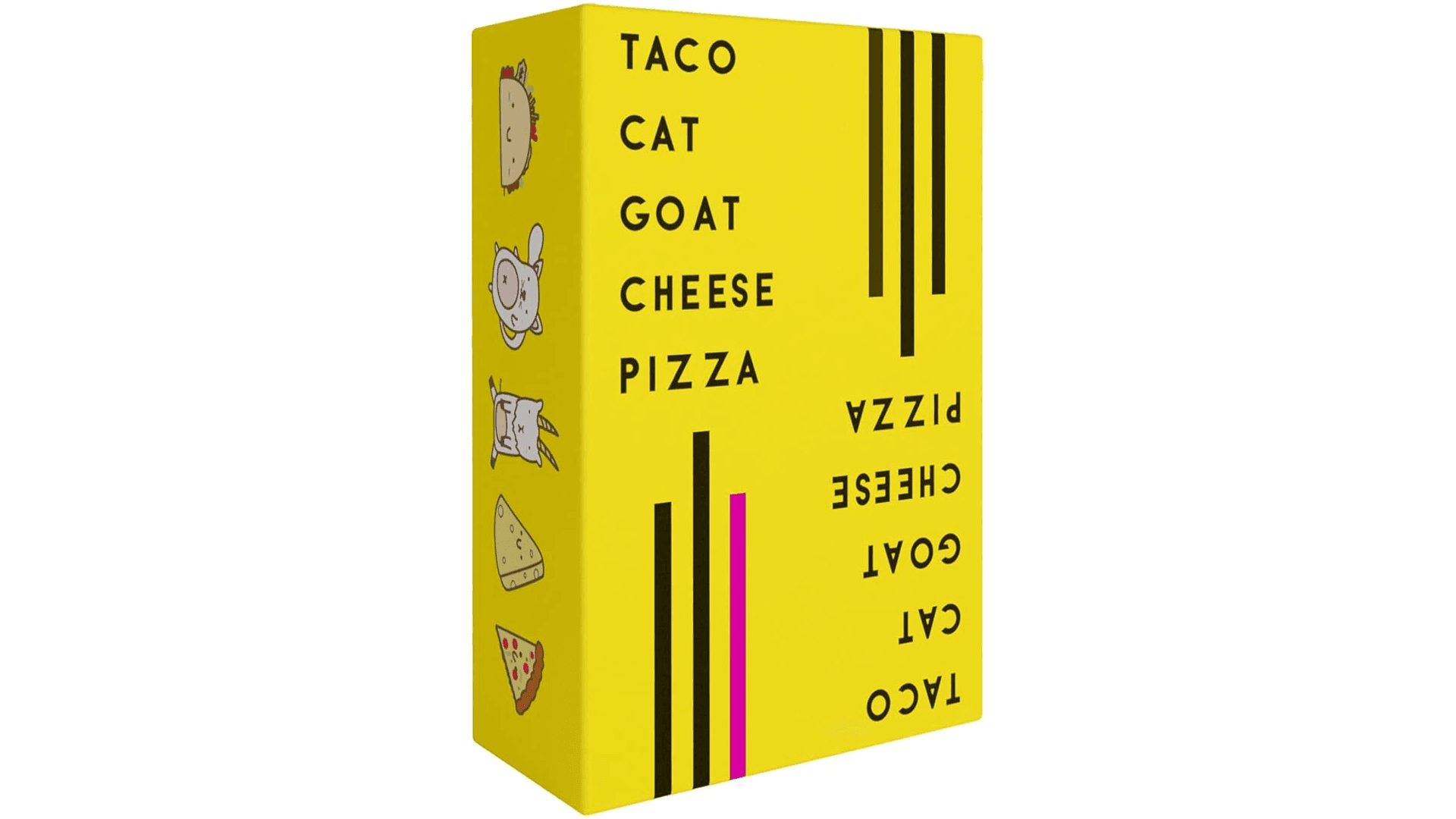 Taco Cat Goat Cheese Pizza Card Game – Wildly Entertaining & Easy To Learn - Great for Adults, Teens, Kids and Families - Card Games and Board Games for Family Game Night - 10 Min, Age 7+, 2-8 Players
