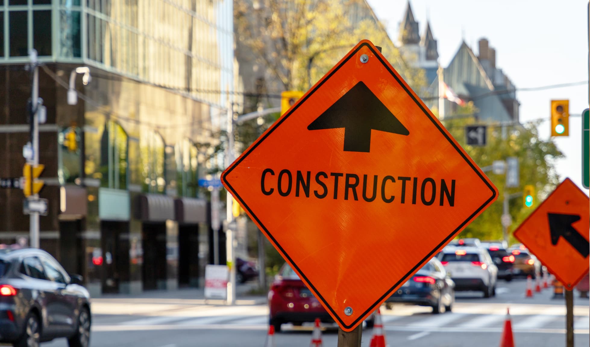 Construction sign