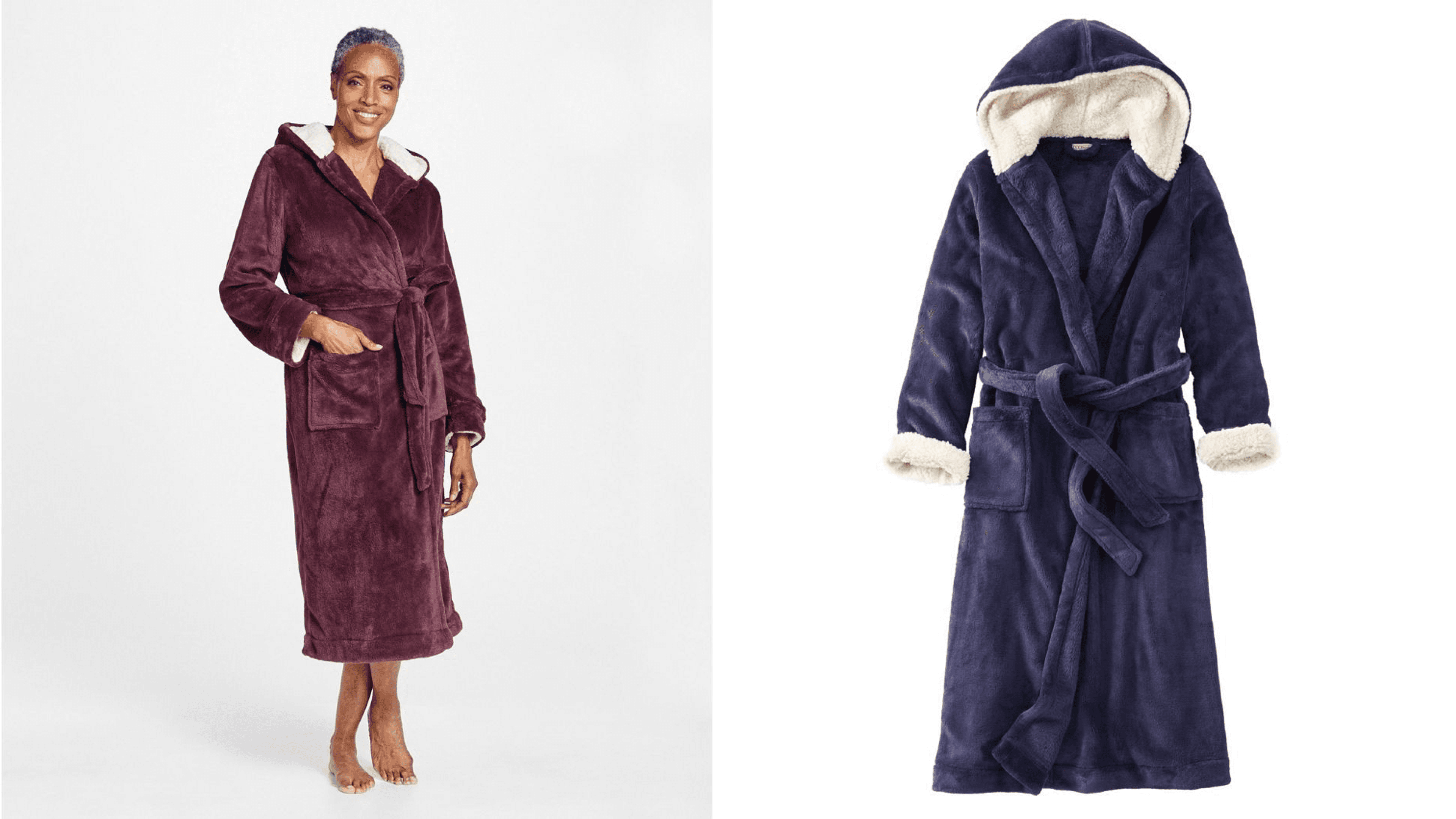plush robe
