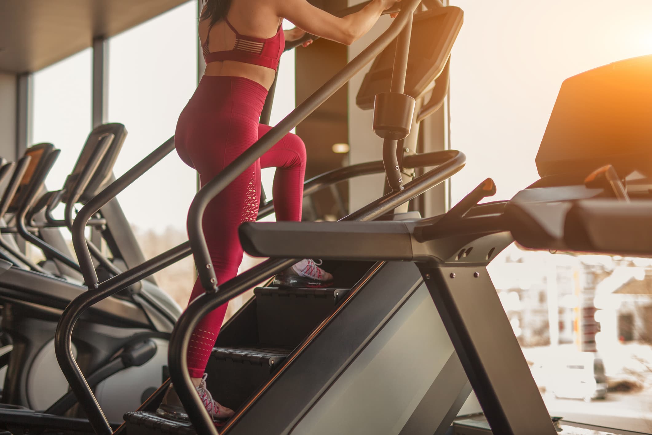 Featured image for TikTok Is Raving About the 10-8-4 Stairmaster Workout—but Should You Try It?