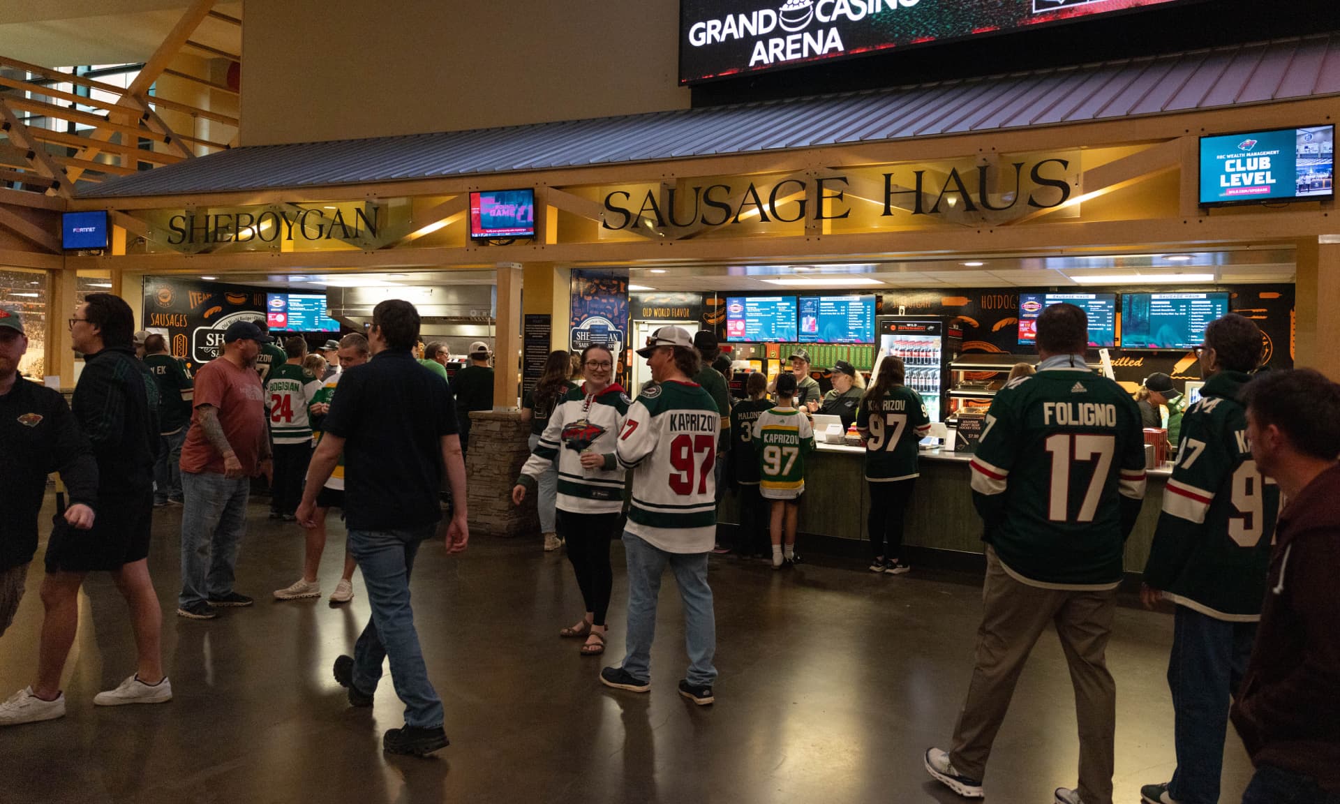 National Hockey League Playoff Concession Stand