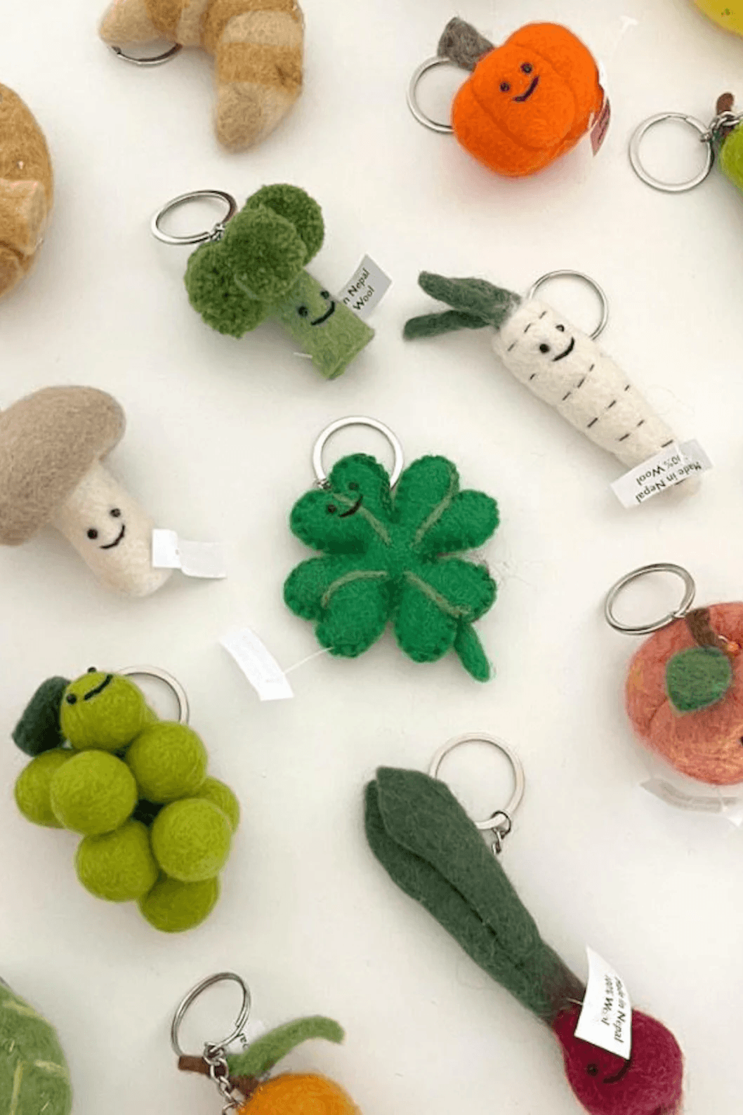 felt key chains