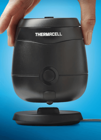 Thermacell E-ZoneGuard Patio + Rechargeable Mosquito Repeller with 20-Foot Zone of Scientifically Proven Outdoor Protection; 6.5-Hr Battery; 36-Hr Refill; Bug Spray Alternative; Fast Charging Dock