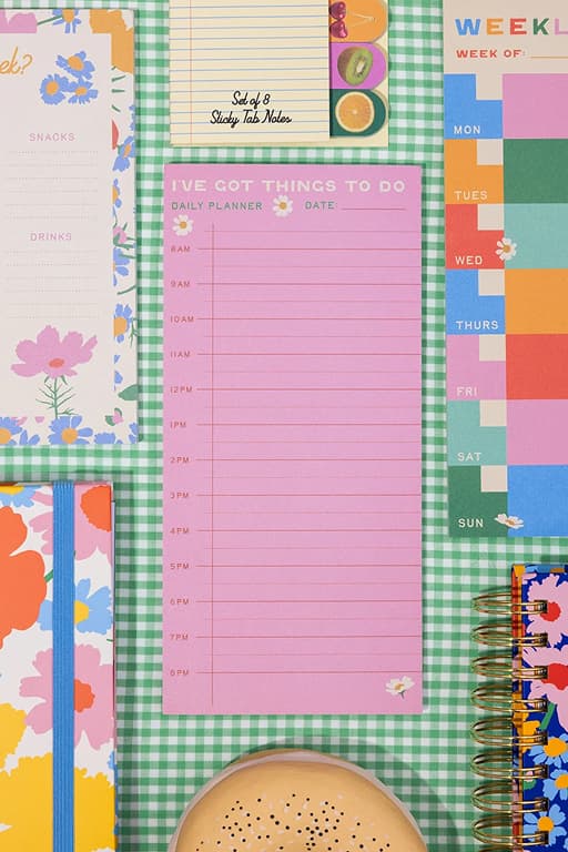 Weekly and Daily Planner Pads