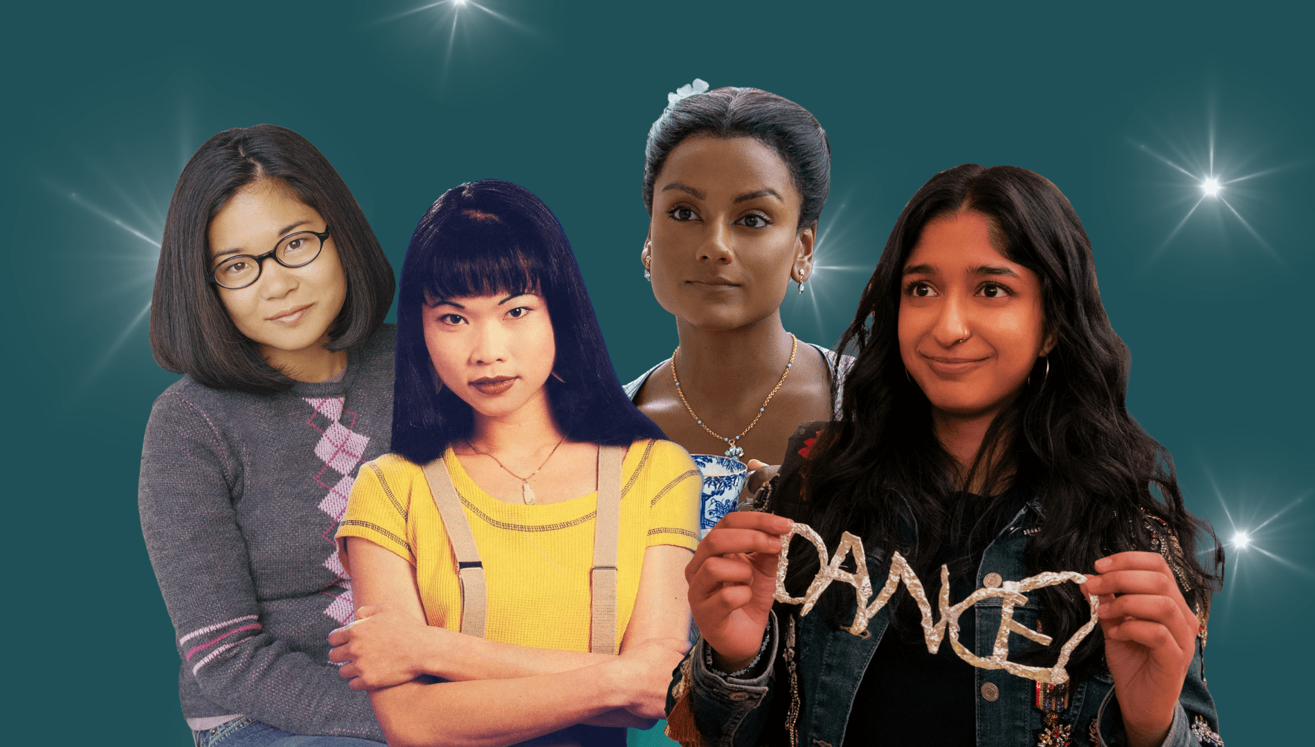 Pop Cultured with theSkimm promo image for May 3, 2022 featuring AAPI TV characters.