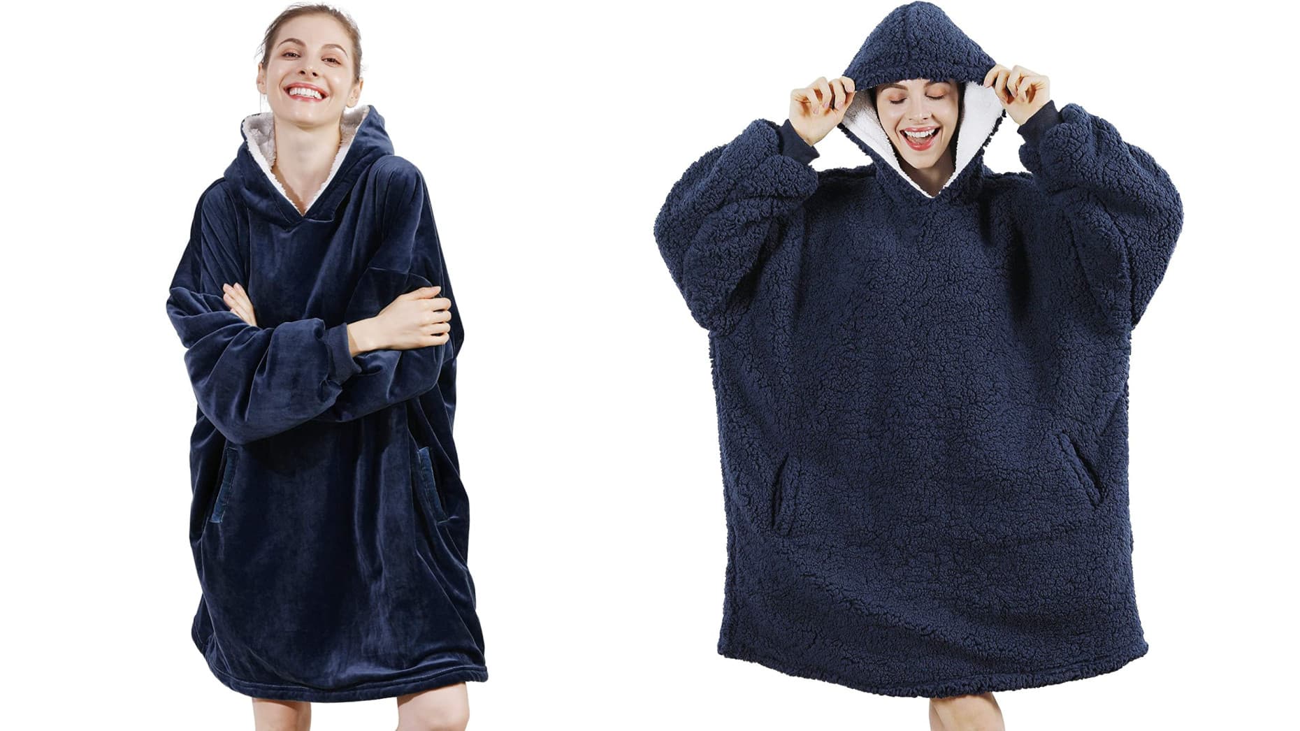 oversized hoodie sweatshirt with sherpa lining