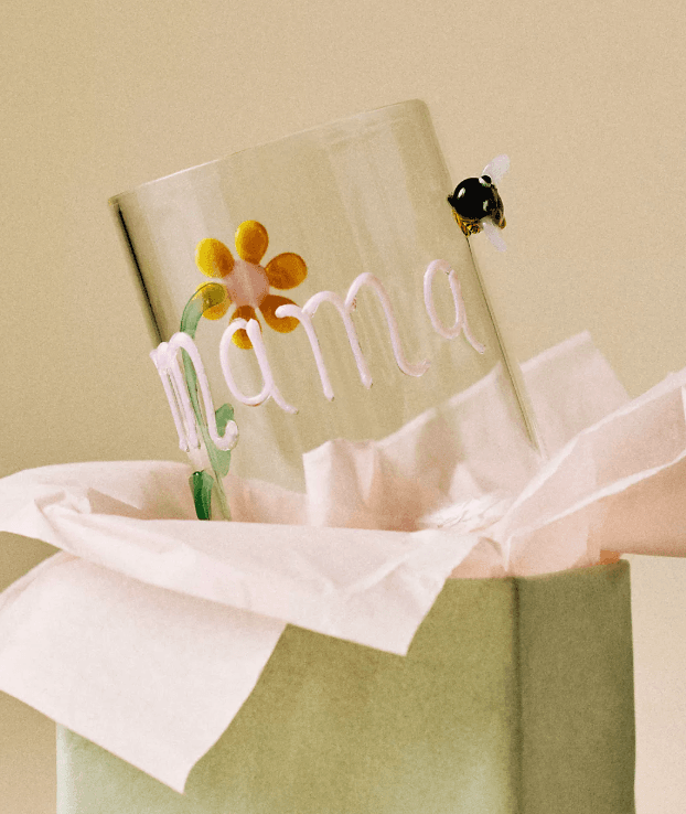 Mama Anthropologie Icon Juice Glass