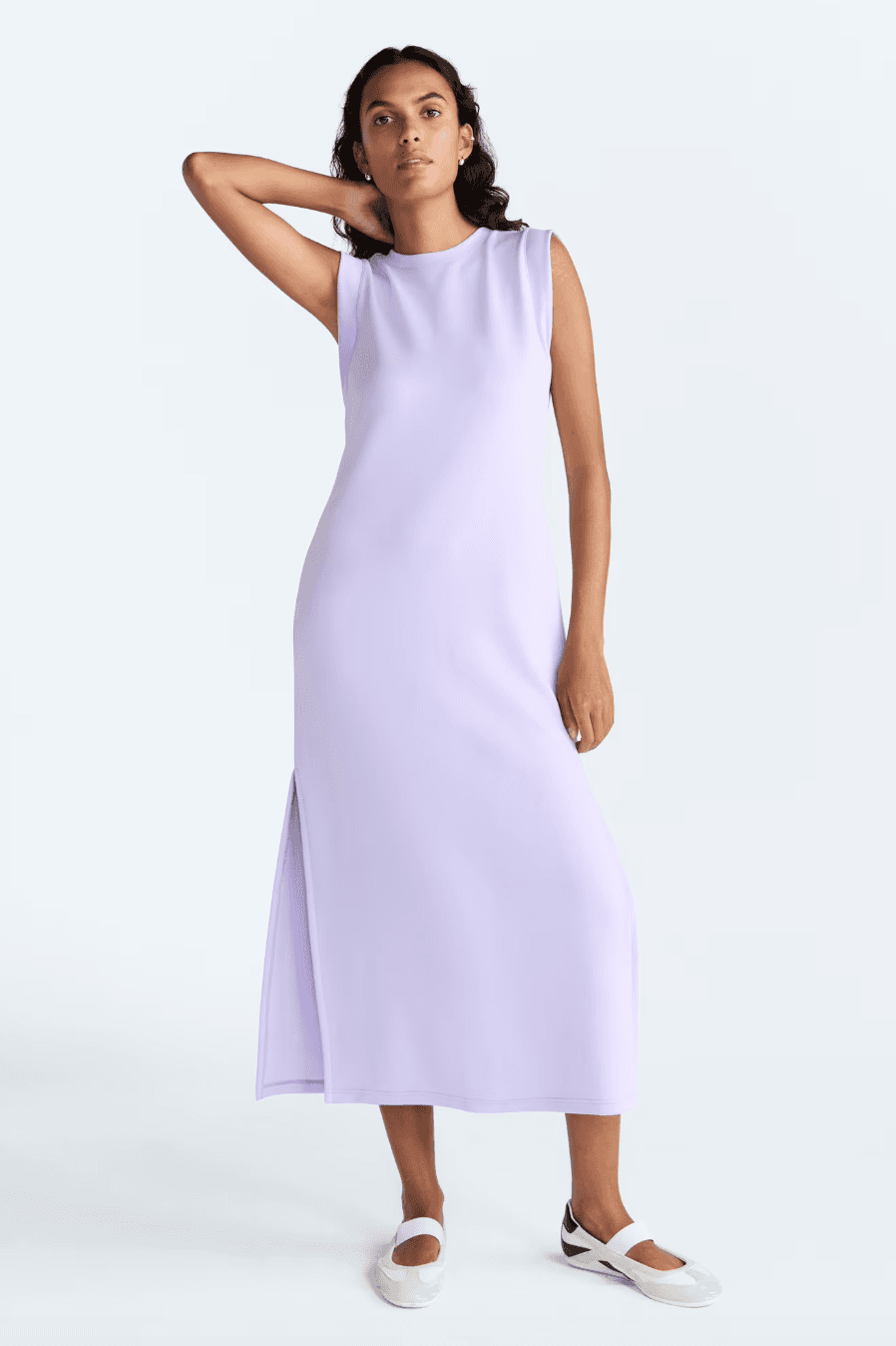 scuba maxi dress
