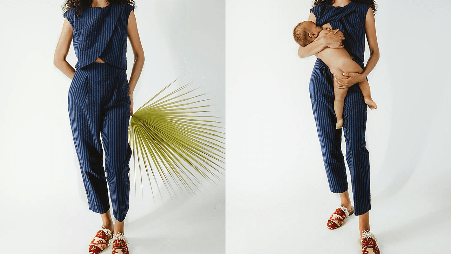 Nursing jumpsuit summer to fall transitional outfits